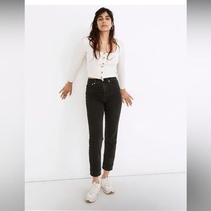 Madewell Classic Straight Jean in Lunar Wash